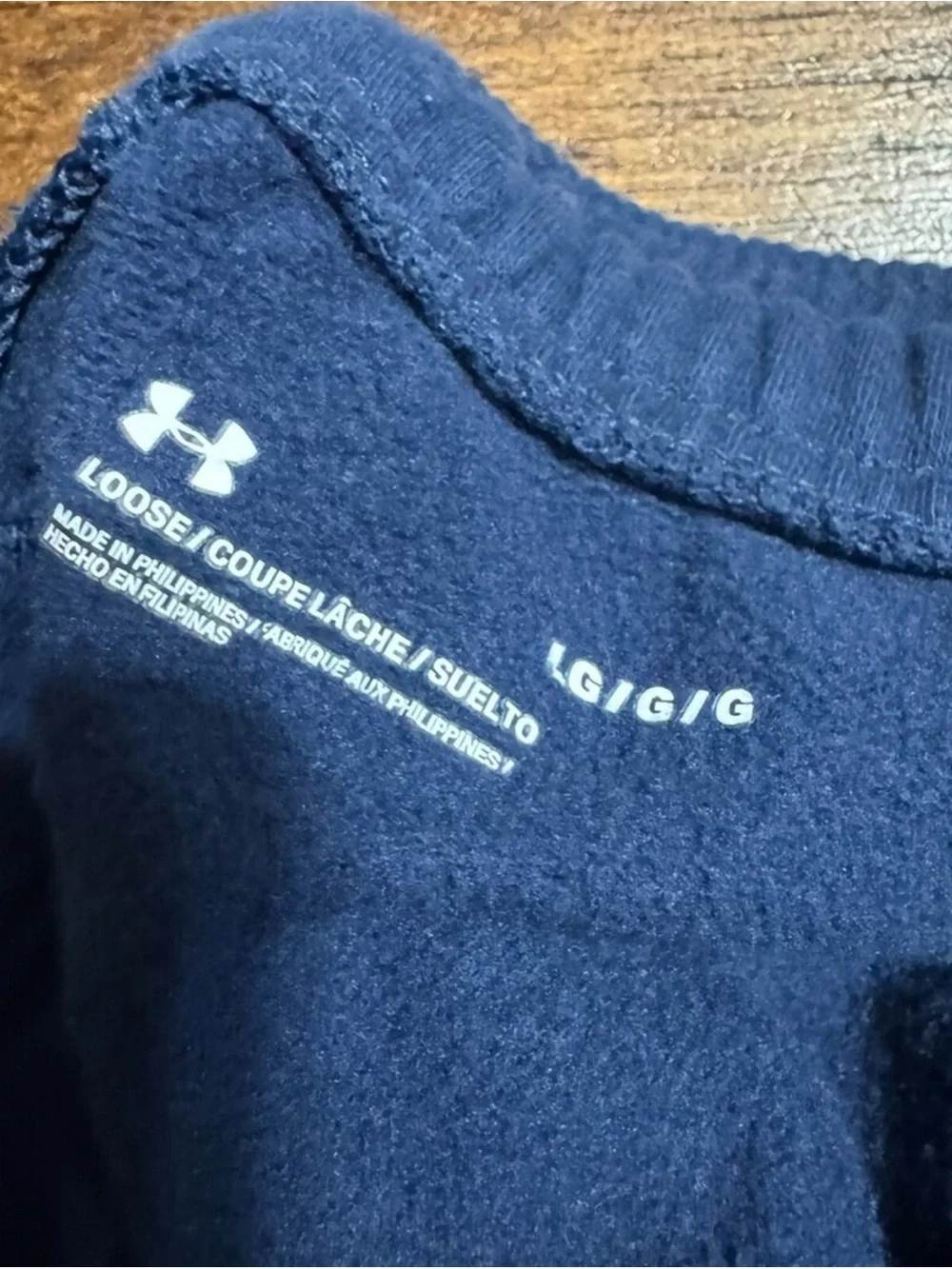 Under Armour Boys Navy Blue Jogger Sweatpants